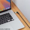 KU-CCP60MG20BK / USB2.0 Type-Cケーブル（マグネットコネクタ・540度回転・PD60W・2m）