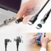 KU-CCP60MG20BK USB2.0 Type-Cケーブル(マグネットコネクタ・540度回転・PD60W・2m) KU-CCP60MG20BK / USB2.0 Type-Cケーブル(マグネットコネクタ・540度回転・PD60W・2m)