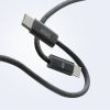 KU-CCP60SM10BKN USB 2.0 Type-Cシリコンメッシュケーブル(PD60W・1m・ブラック) KU-CCP60SM10BKN / USB 2.0 Type-Cシリコンメッシュケーブル(PD60W・1m・ブラック)
