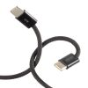 KU-CCP60SM10BK USB Type-Cシリコンメッシュケーブル(PD60W・ブラック・1m) KU-CCP60SM10BK / USB Type-Cシリコンメッシュケーブル(PD60W・ブラック・1m)