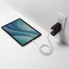KU-CCP60SM10WN USB 2.0 Type-Cシリコンメッシュケーブル(PD60W・1m・ホワイト) KU-CCP60SM10WN / USB 2.0 Type-Cシリコンメッシュケーブル(PD60W・1m・ホワイト)