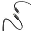 KU-CCP60SM20BKN USB 2.0 Type-Cシリコンメッシュケーブル(PD60W・2m・ブラック) KU-CCP60SM20BKN / USB 2.0 Type-Cシリコンメッシュケーブル(PD60W・2m・ブラック)