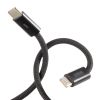 KU-CCP60SM20BK USB Type-Cシリコンメッシュケーブル(PD60W・ブラック・2m) KU-CCP60SM20BK / USB Type-Cシリコンメッシュケーブル(PD60W・ブラック・2m)
