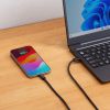 KU-CCP60SM20BK USB Type-Cシリコンメッシュケーブル(PD60W・ブラック・2m) KU-CCP60SM20BK / USB Type-Cシリコンメッシュケーブル(PD60W・ブラック・2m)