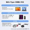 KU-CCP60SM20WN USB 2.0 Type-Cシリコンメッシュケーブル(PD60W・2m・ホワイト) KU-CCP60SM20WN / USB 2.0 Type-Cシリコンメッシュケーブル(PD60W・2m・ホワイト)
