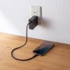 KU-CCPES05BK USB2.0 Type-C シリコンケーブル(PD240W・0.5m・ブラック) KU-CCPES05BK / USB2.0 Type-C シリコンケーブル(PD240W・0.5m・ブラック)