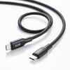 KU-CCPES10BK / USB2.0 Type-C シリコンケーブル（PD240W・1m・ブラック）