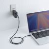 KU-CCPES10BK / USB2.0 Type-C シリコンケーブル（PD240W・1m・ブラック）
