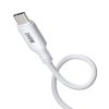 KU-CCPES10W USB2.0 Type-C シリコンケーブル(PD240W・1m・ホワイト) KU-CCPES10W / USB2.0 Type-C シリコンケーブル(PD240W・1m・ホワイト)