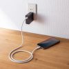 KU-CCPES10W / USB2.0 Type-C シリコンケーブル（PD240W・1m・ホワイト）