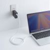 KU-CCPES10W / USB2.0 Type-C シリコンケーブル（PD240W・1m・ホワイト）