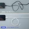 KU-CCPES10W USB2.0 Type-C シリコンケーブル(PD240W・1m・ホワイト) KU-CCPES10W / USB2.0 Type-C シリコンケーブル(PD240W・1m・ホワイト)