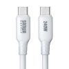 KU-CCPES20W USB2.0 Type-C シリコンケーブル(PD240W・2m・ホワイト) KU-CCPES20W / USB2.0 Type-C シリコンケーブル(PD240W・2m・ホワイト)