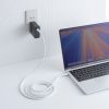 KU-CCPES20W / USB2.0 Type-C シリコンケーブル（PD240W・2m・ホワイト）