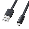 KU-M102AMCB 巻取りマイクロUSBケーブル(充電・通信用・0.1~1m・ブラック) KU-M102AMCB / 巻取りマイクロUSBケーブル(充電・通信用・0.1~1m・ブラック)