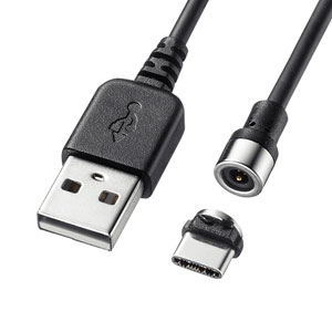 KU-MMGCA1K / Magnet脱着式USB Type-Cケーブル 1m