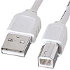 KU-SL2W 極細USBケーブル(スリムコネクタ・白・2m) KU-SL2W / 極細USBケーブル(スリムコネクタ・白・2m)