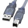 KU20-15CG / USB2.0ケーブル(1.5m・グラファイト)