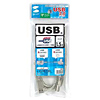 KU20-15CL USB2.0ケーブル(1.5m・クリア) KU20-15CL / USB2.0ケーブル(1.5m・クリア)