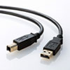 KU20-06BKH / USB2.0ケーブル（0.6m・ブラック）