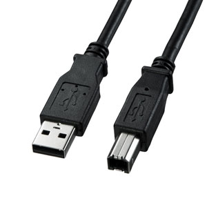 KU20-15BKK / USB2.0ケーブル（ブラック・1.5m）