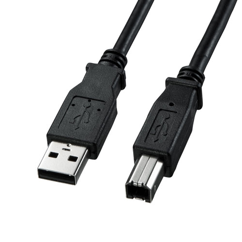 KU20-1BKK / USB2.0ケーブル（ブラック・1m）