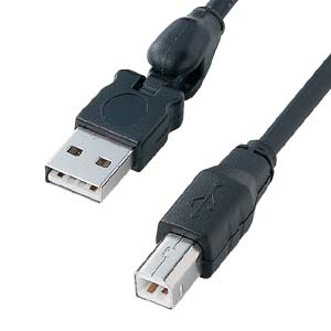 KU20-3D2BK / 3D USBケーブル（ブラック・2m）