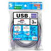 KU20-3VA / USB2.0ケーブル(3m・バイオレット)