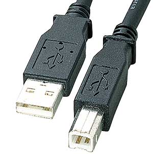 KU20-5BK / USB2.0ケーブル(5m・ブラック)