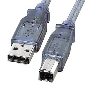 USB2.0ケーブル(5m・グラファイト)