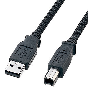 KU20-NM15 / ナイロンメッシュUSBケーブル(1.5m)