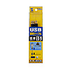 KU20-SL15BKK 極細USBケーブル(USB2.0 A-Bタイプ・ブラック・1.5m) KU20-SL15BKK / 極細USBケーブル(USB2.0 A-Bタイプ・ブラック・1.5m)