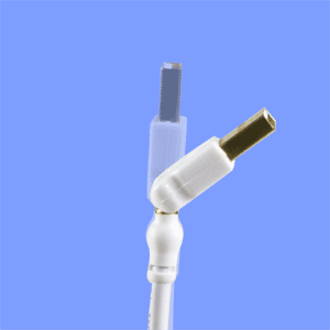KU20-SW15 / USBスイングケーブル(1.5m・ホワイト)