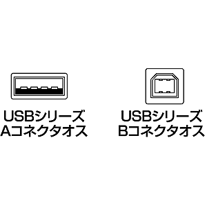 KU20-SW1BK / USBスイングケーブル(1m・ブラック)