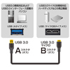 KU30-AMC10 USB3.0対応マイクロケーブル KU30-AMC10 / USB3.0対応マイクロケーブル