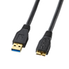 KU30-AMC10 USB3.0対応マイクロケーブル KU30-AMC10 / USB3.0対応マイクロケーブル