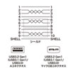 KU30-AMCSS03K / USB3.0マイクロケーブル（A-MicroB)　0.3m　超ごく細