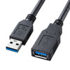 KU30-EN05K USB3.0延長ケーブル(ブラック・0.5m) KU30-EN05K / USB3.0延長ケーブル(ブラック・0.5m)
