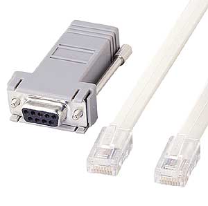 LA-CONS-A / コンソールケーブルキット(シスコルータ用・2m)