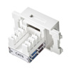 LA-FP-MJ6 CAT6JIS対応RJ-45モジュール LA-FP-MJ6 / CAT6JIS対応RJ-45モジュール