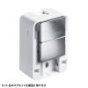 LA-RZ6A-1N カテゴリ6Aローゼットキット(マグネット付き) LA-RZ6A-1N / カテゴリ6Aローゼットキット(マグネット付き)
