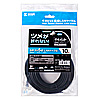 LA-Y5TS-10BK ツメ折れ防止CAT5eLANケーブル(10m・ブラック) LA-Y5TS-10BK / ツメ折れ防止CAT5eLANケーブル(10m・ブラック)