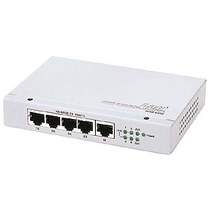 LAN-100HUB4L / 100MコンパクトHUB
