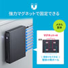 LAN-2GIGAS801 2.5G対応 スイッチングハブ(8ポート・マグネット付き) LAN-2GIGAS801 / 2.5G対応 スイッチングハブ(8ポート・マグネット付き)