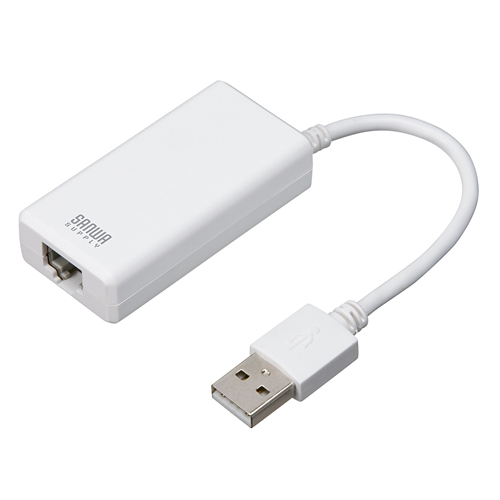 LAN-ADUSBRJ45【USB2.0 LANアダプタ】USBポートをLANポートに変換