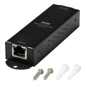 LAN-EXPOE1 / PoEエクステンダー(Gigabit PoE+対応)