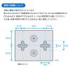 LAN-GIGAC302MG / ギガビット対応 スイッチングハブ(3ポート・Type-C給電・マグネット付き）