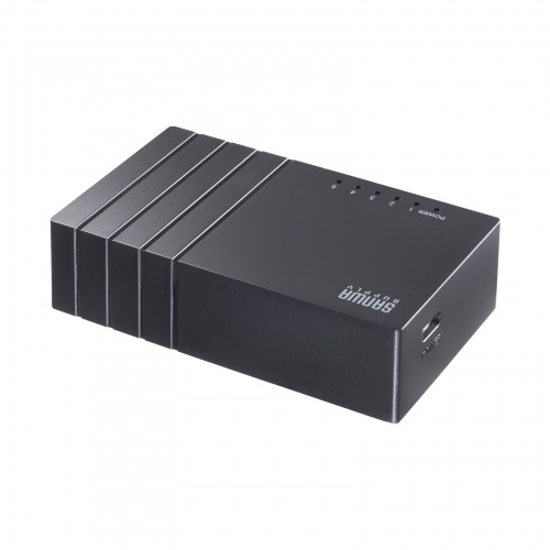 LAN-GIGAC503BK / ギガビット対応 スイッチングハブ（5ポート・Type-C給電）