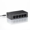 LAN-GIGAC503BK / ギガビット対応 スイッチングハブ（5ポート・Type-C給電）