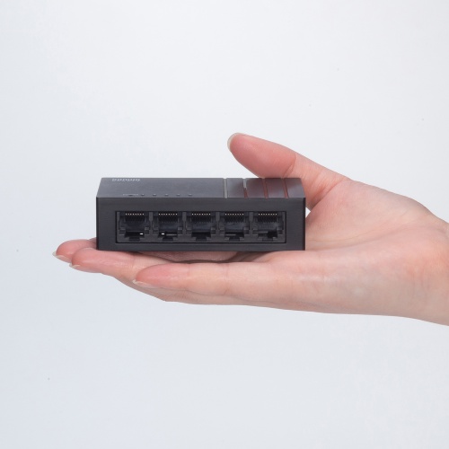 LAN-GIGAC503BK / ギガビット対応 スイッチングハブ（5ポート・Type-C給電）